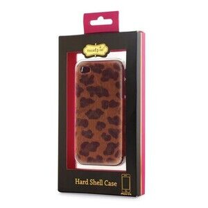 Mud Pie Haircalf Phone Hard Case Cover Leopard iPhone 4 NEW Boxed Designer